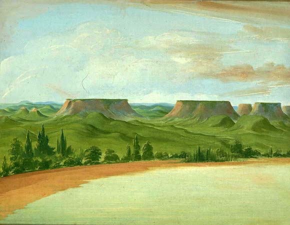 Square Hills, 1200 Miles above Saint Louis: 1832