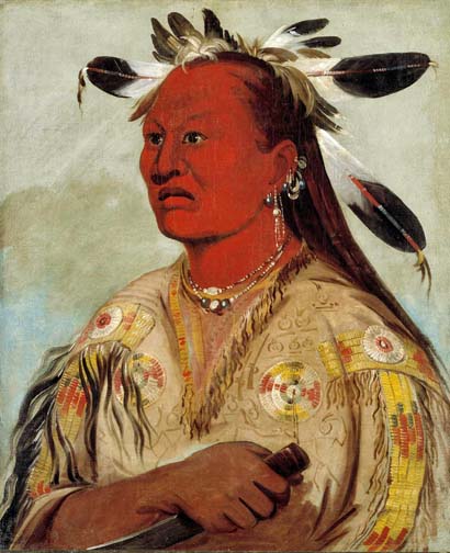 Stán-au-pat, Bloody Hand, Chief of the Tribe: 1832