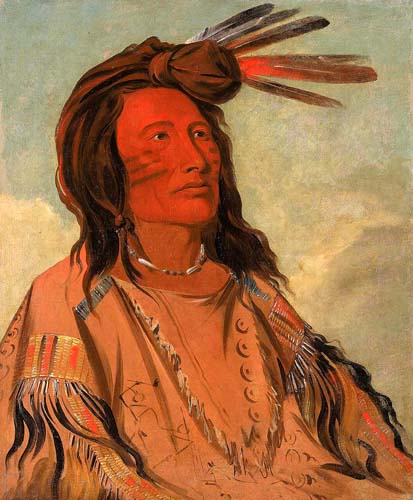 Tchán-dee, Tobacco, an Oglala Chief: 1832