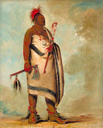 Tchong-tas-sáb-bee, Black Dog, Second Chief: 1834
