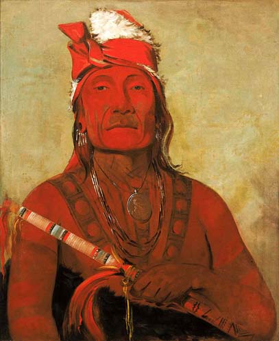 Toh-kí-e-to, Stone With Horns, a Chief: 1832