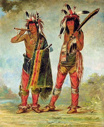 Two Young Men: 1835
