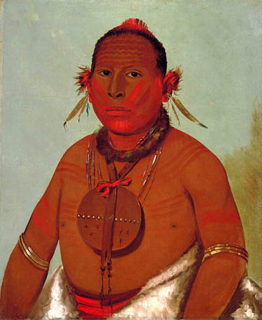 Wa-sáw-me-saw, Roaring Thunder, Youngest Son of Black Hawk: 1832