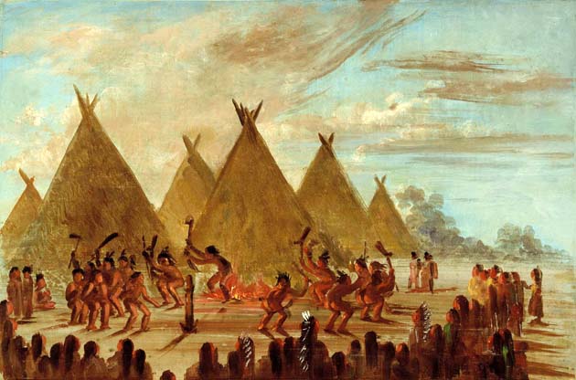 War Dance, Sioux: 1845