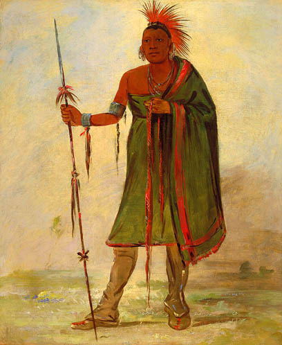 Wash-ím-pe-shee, Madman, a Distinguished Warrior: 1834