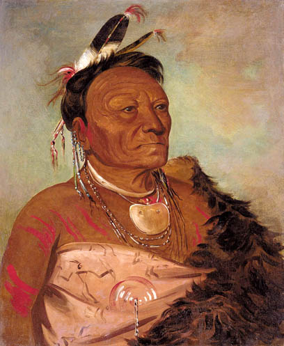 Wee-tá-ra-shá-ro, Head Chief of the Tribe: 1834