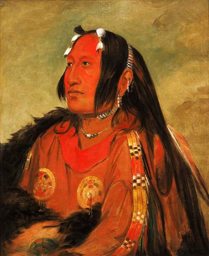Wi-jún-jon, Pigeon's Egg Head, a Distinguished Young Warrior: 1831