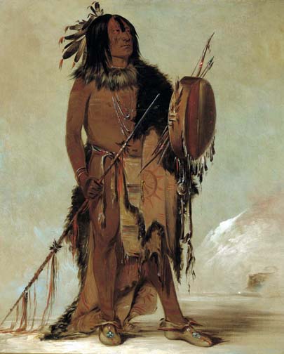 Wún-nes-tou, White Buffalo, an Aged Medicine Man: 1832