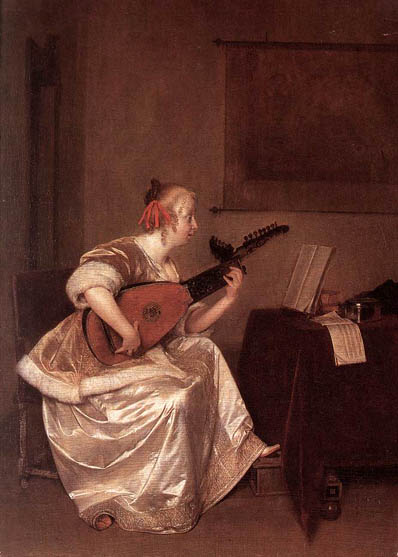 The Lute Player:  1667-70