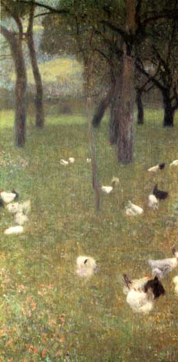 After the Rain (Garden with Chickens in Saint Agatha): 1899
