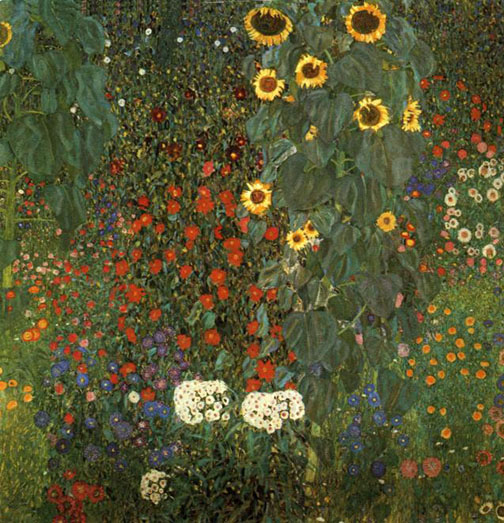 Country Garden with Sunflowers: 1905-1906