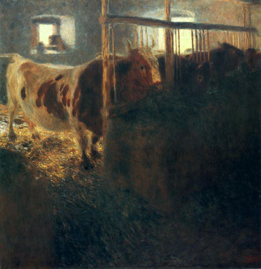 Cows in a Stall: 1900-01