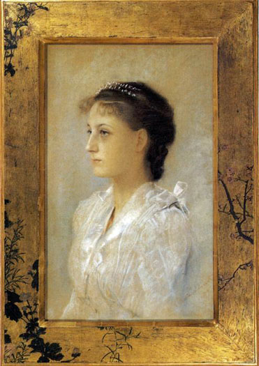 Emilie Floge Aged 17: 1891