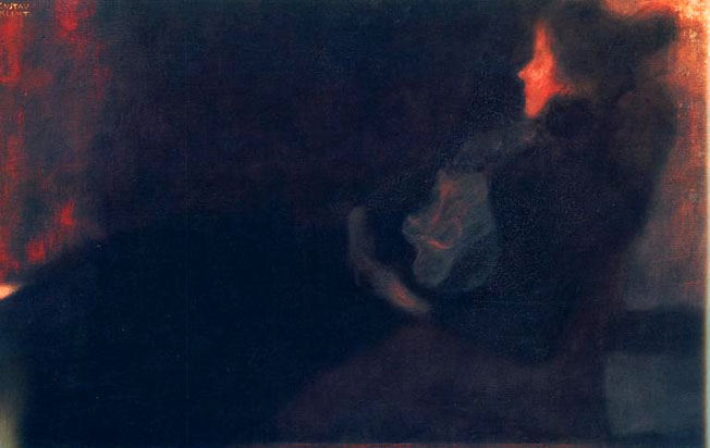 Lady by the Fireplace: 1897-98