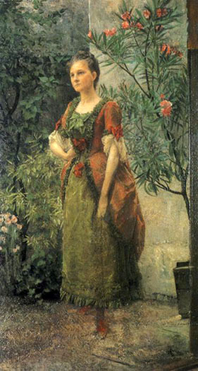 Portrait of Emilie Floge: ca 1893