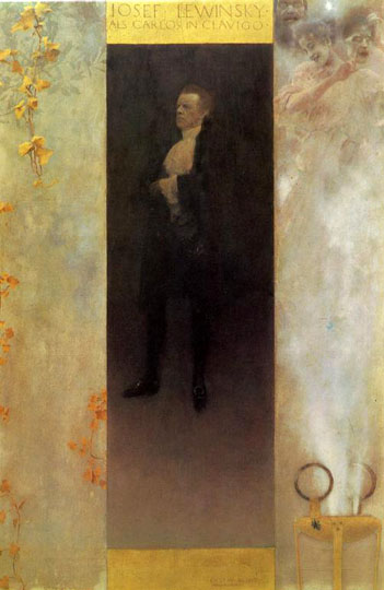 Portrait of Josef Lewinsky: 1895