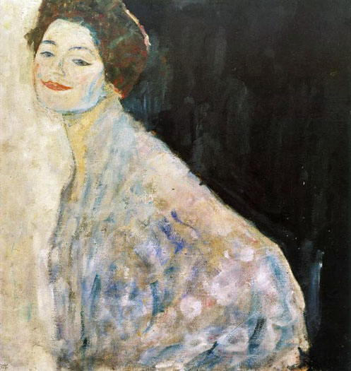 Portrait of a Lady in White (unfinished): 1917-18