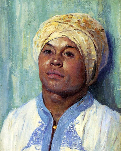 Portrait of an Algerian: ca 1900