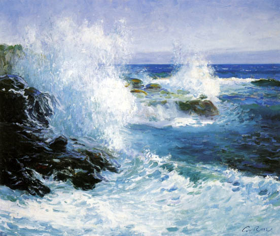 The Sea View of Cliffs: Date Unknown