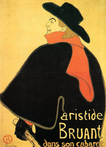 Aristede Bruand at His Cabaret: 1893