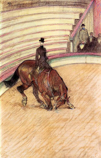 At the Circus - Dressage