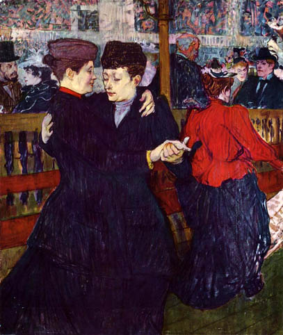 At the Moulin Rouge, the Two Waltzers: 1892