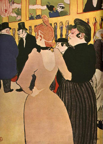 Au Moulin Rouge (La Goulue et la Mome Fromage): 1892