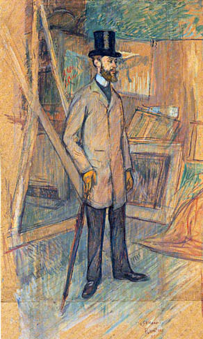 Georges-Henri Manuel in the Studio: 1891