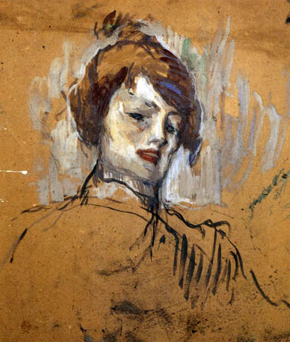 Head of a Woman: 1896