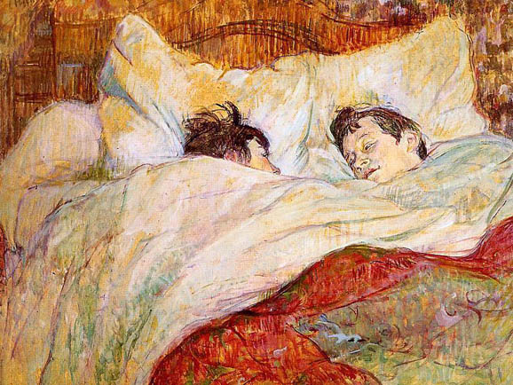 In Bed: 1892