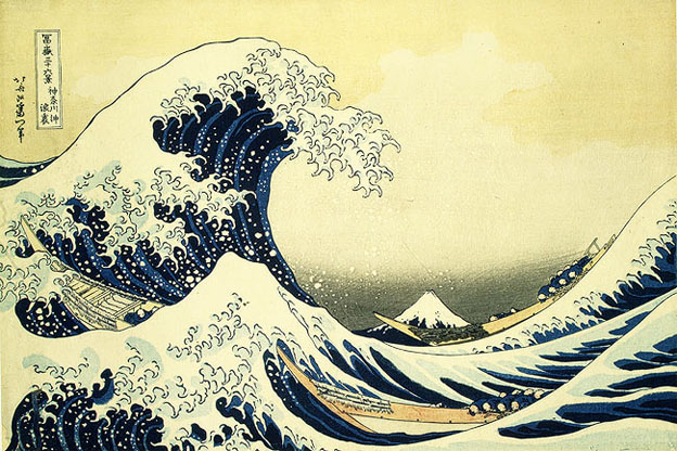 Katsushika Hokusai-The Great Wave at Kanagawa (from a Series of Thirty-Six Views of Mount Fuji)
