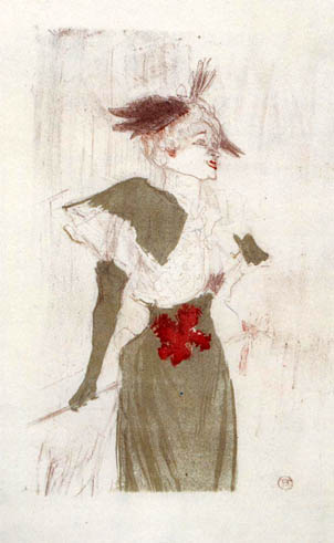 Mademoiselle Marcelle Lender, Standing: 1895