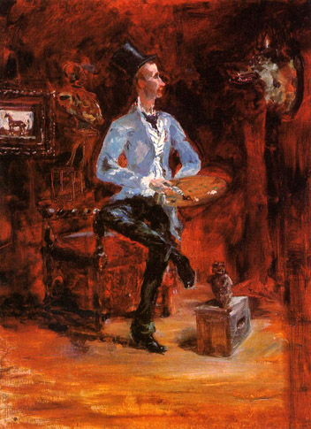 Princeteau in His Studio: 1881-82