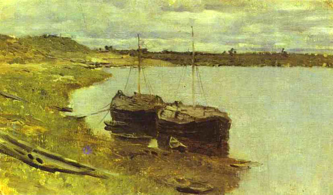 Barges, The Volga: 1889