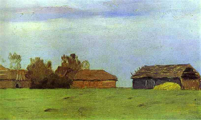 Landscape with Buildings: Date Unknown