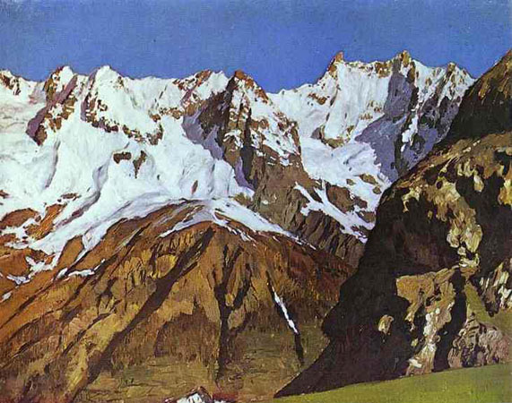 Mountain Range, Mount Blanc: Date Unknown