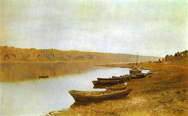 On the Volga: 1888