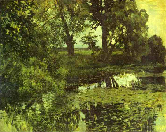 Overgrown Pond: 1887