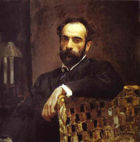 Portrait of Isaac Levitan by Valentin Serov: 1883