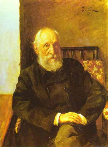 Portrait of Nikolay Panafidin: 1891