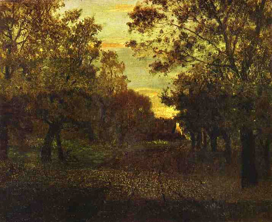 Road in a Wood: 1881
