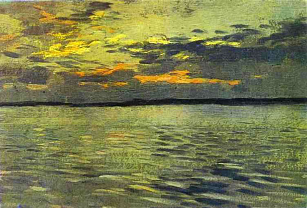 The Lake, Eventide: 1890