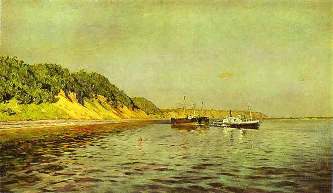 The Volga, A Calm Day: 1895