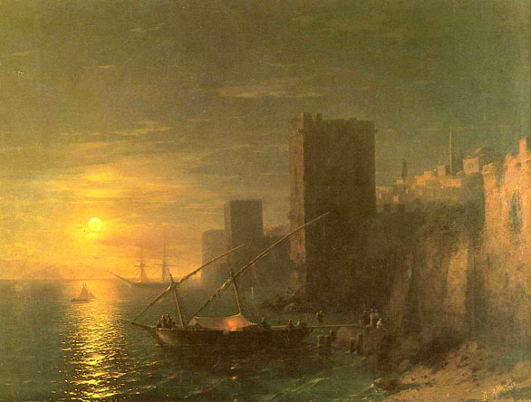 A Lunar Night in Constantinople: 1862