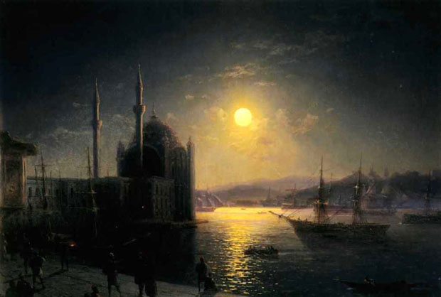 A Lunar Night on the Bosphorus: 1894