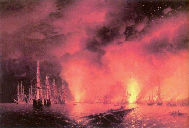 Battle near Sinop: 1853