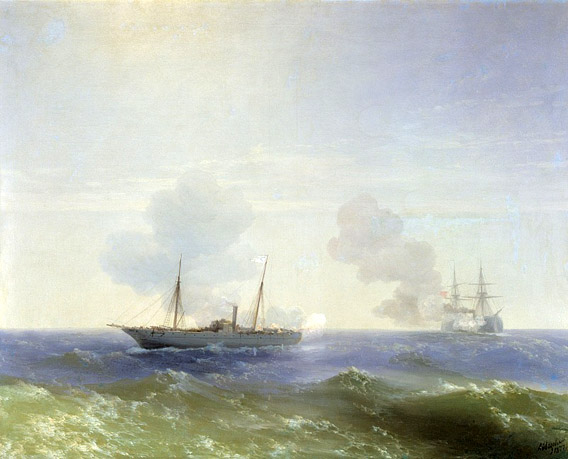 Battle of Steamship Vesta and Turkish Ironclad: Date Unknown