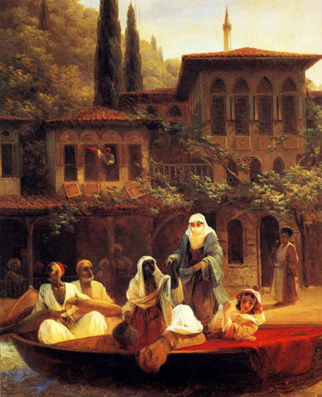 Boat Ride by Kumkapi in Constantinople: 1846