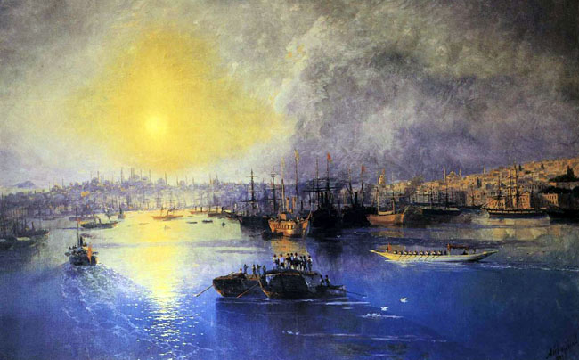 Constantinople Sunset: 1899