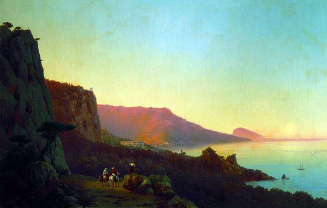 Evening in the Crimea, Yalta: 1848